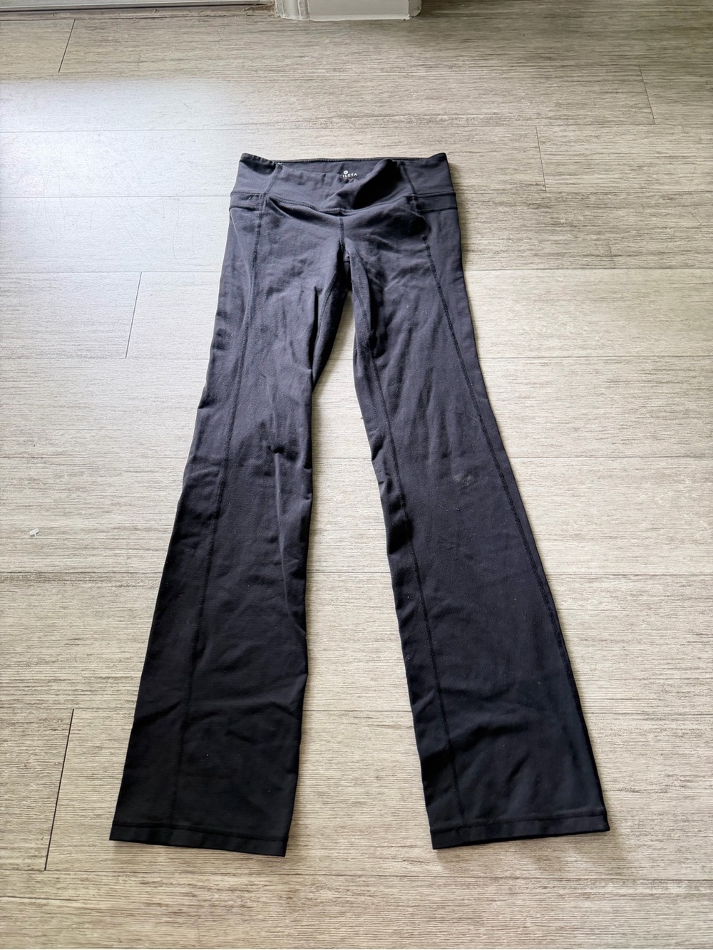 Athleta Black Yoga Flare leggings